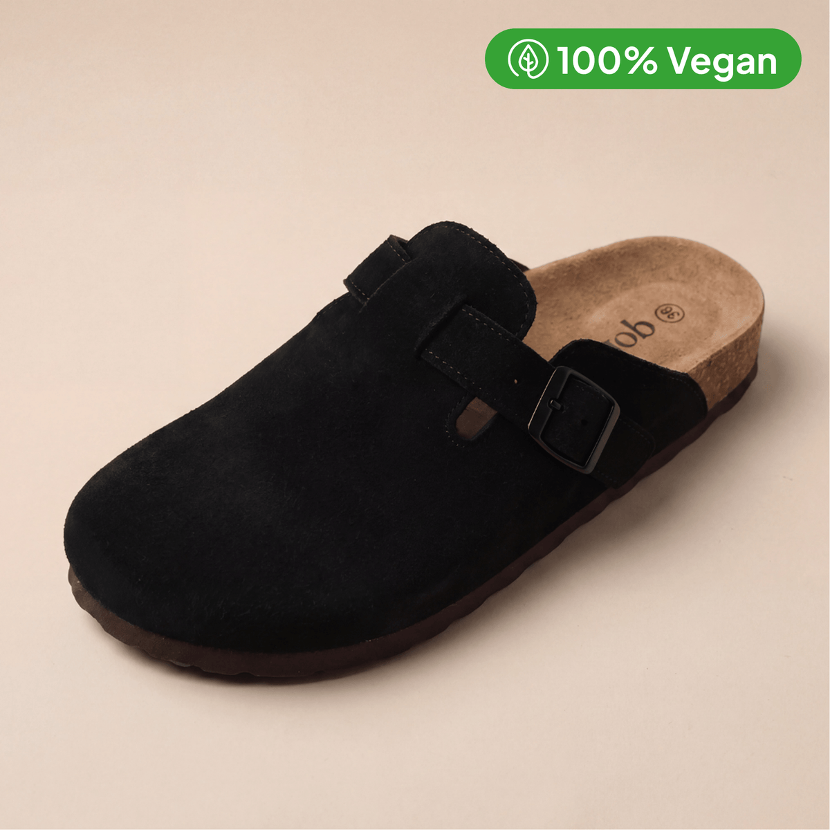 Zuecos de ante 100 % de Qomfort