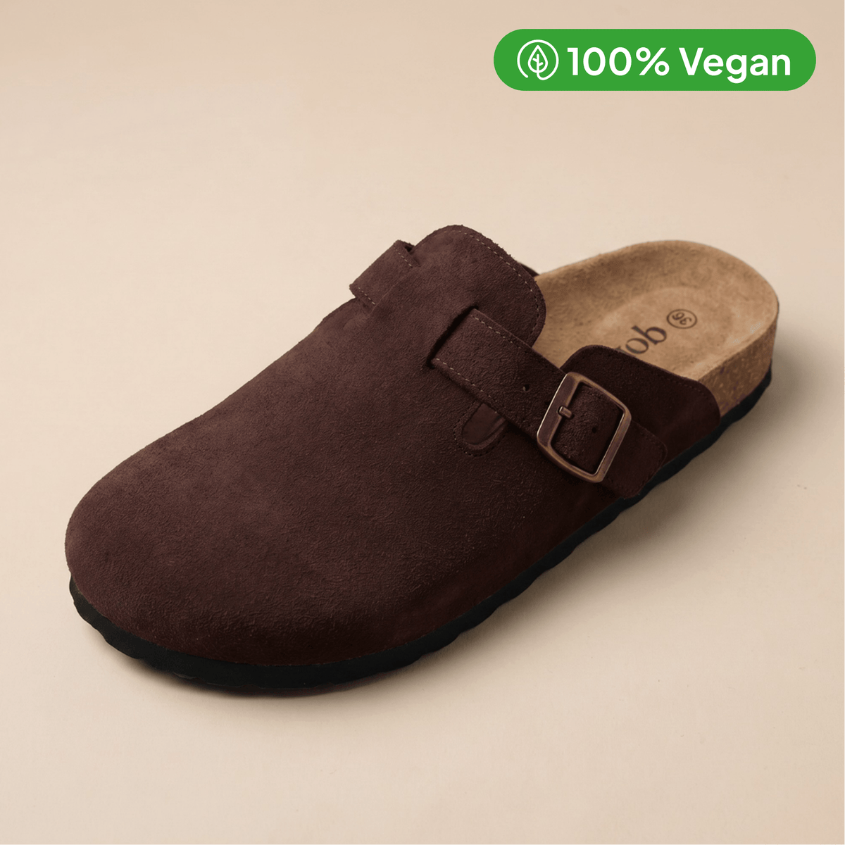 Zuecos de ante 100 % de Qomfort