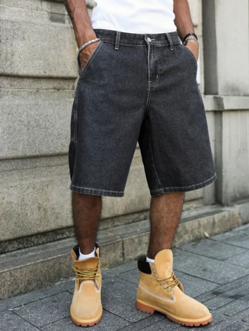 Pantalones cortos vaqueros holgados Asher