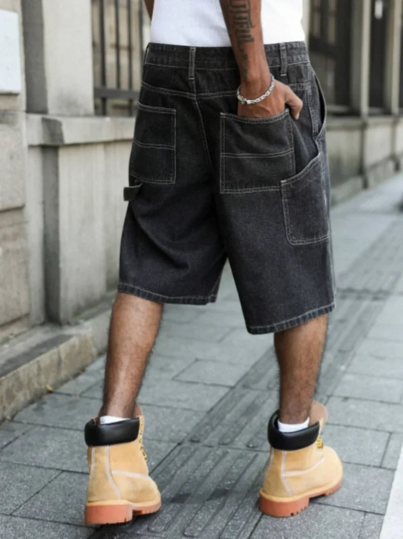 Pantalones cortos vaqueros holgados Asher