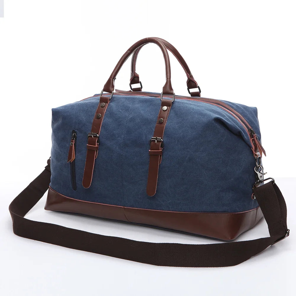 Bolsa de viaje tipo duffel de lona Maverick