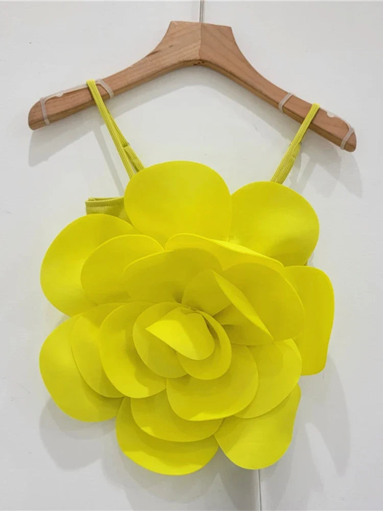 Parte superior de flor 3D