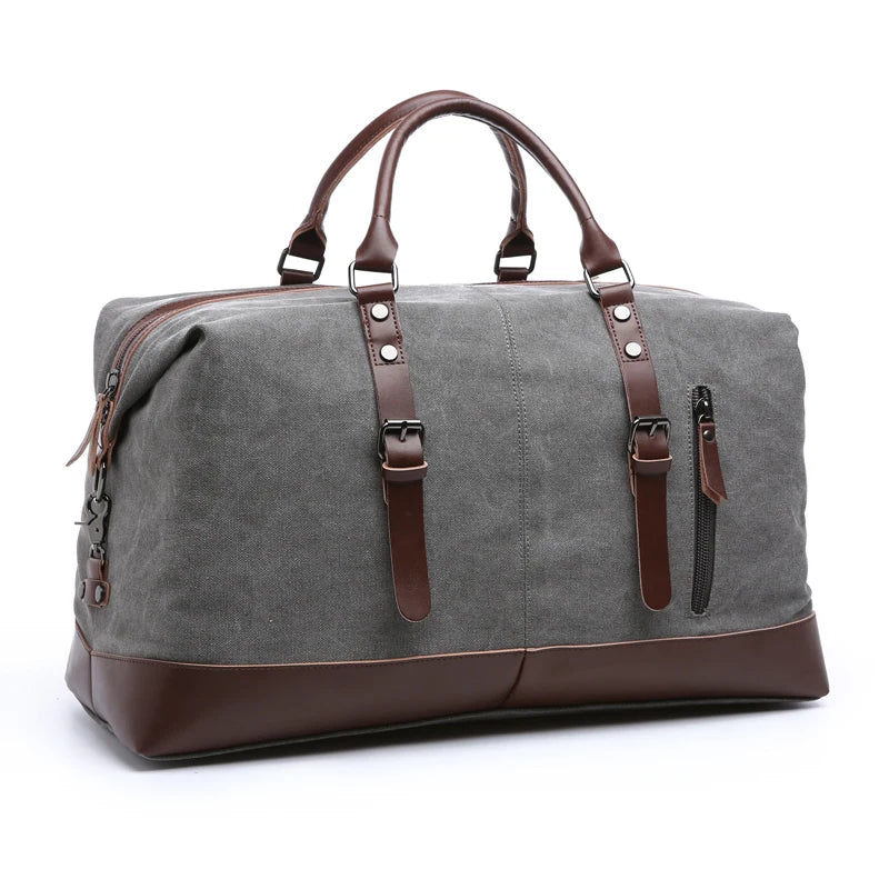 Bolsa de viaje tipo duffel de lona Maverick
