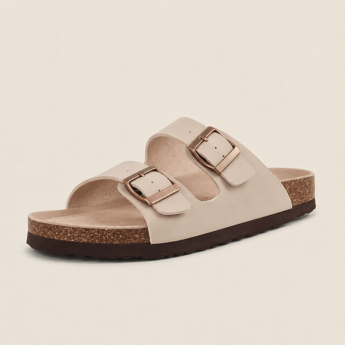 Sandalias de corcho para el verano de Qomfort