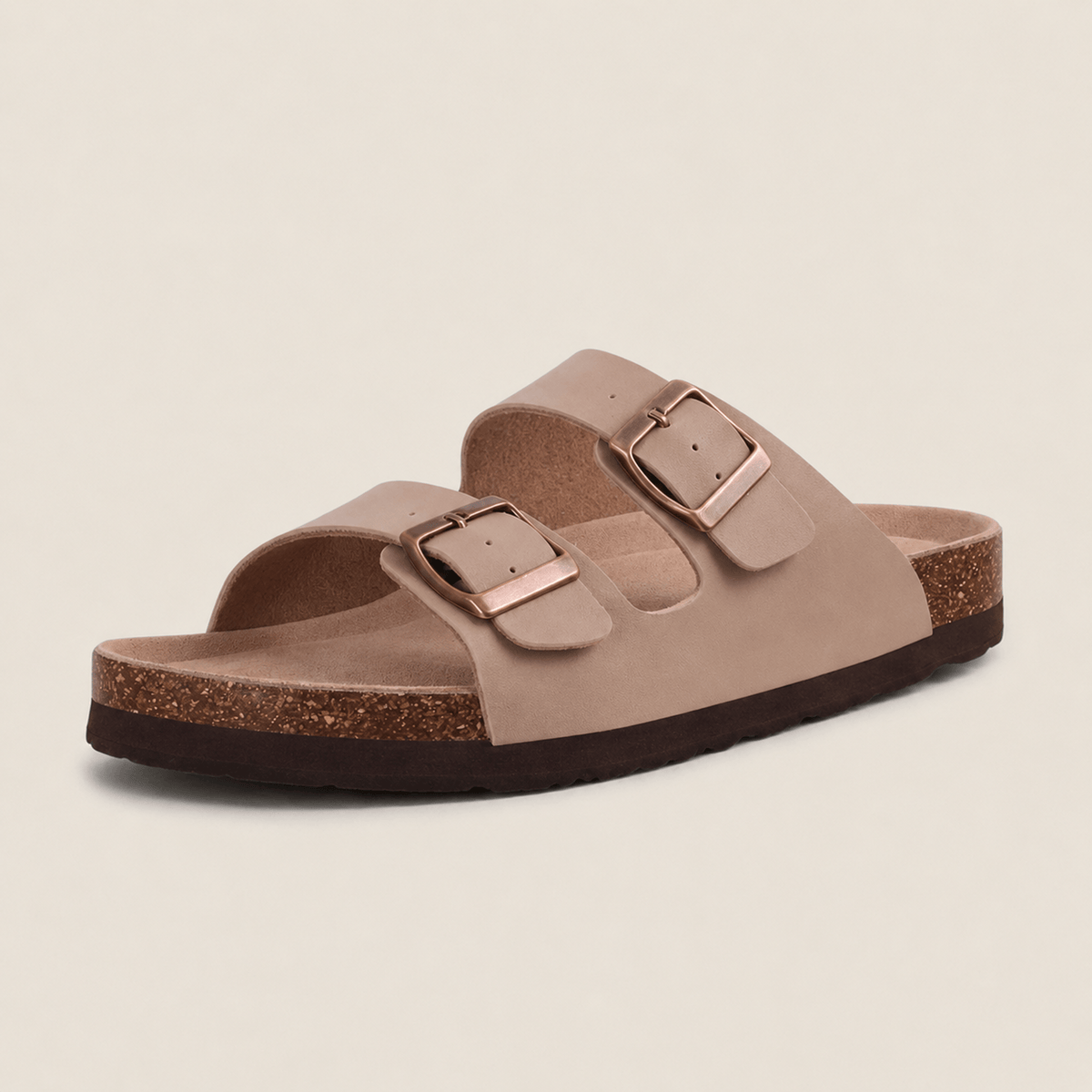 Sandalias de corcho para el verano de Qomfort